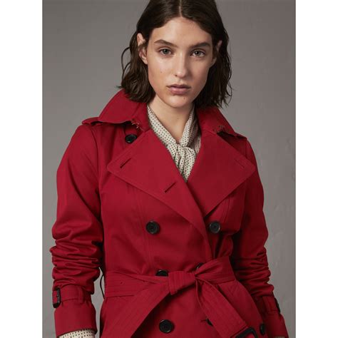 burberry parade red trench coat|Burberry red trench coat sale.